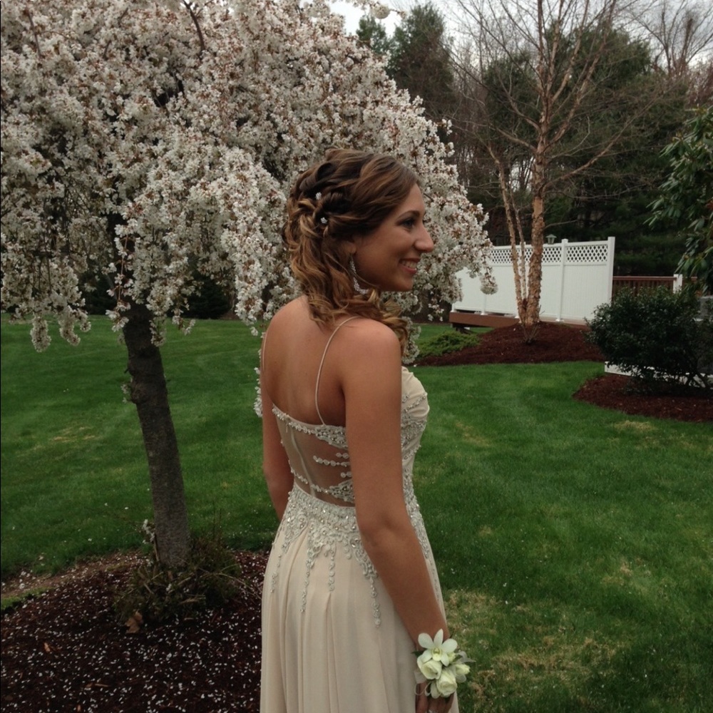 Mignon Champagne Dress